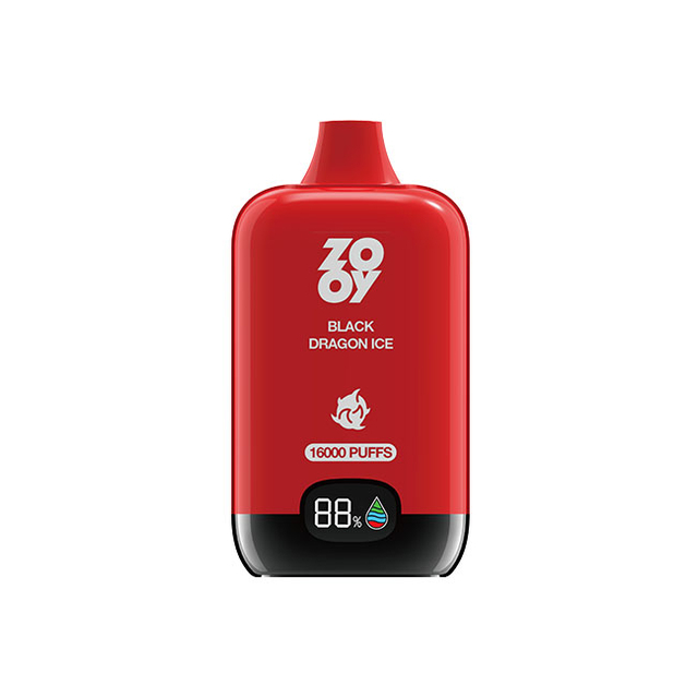 Tela integrada para carregar ZOOY VAPE RAINBOW BOX 16K