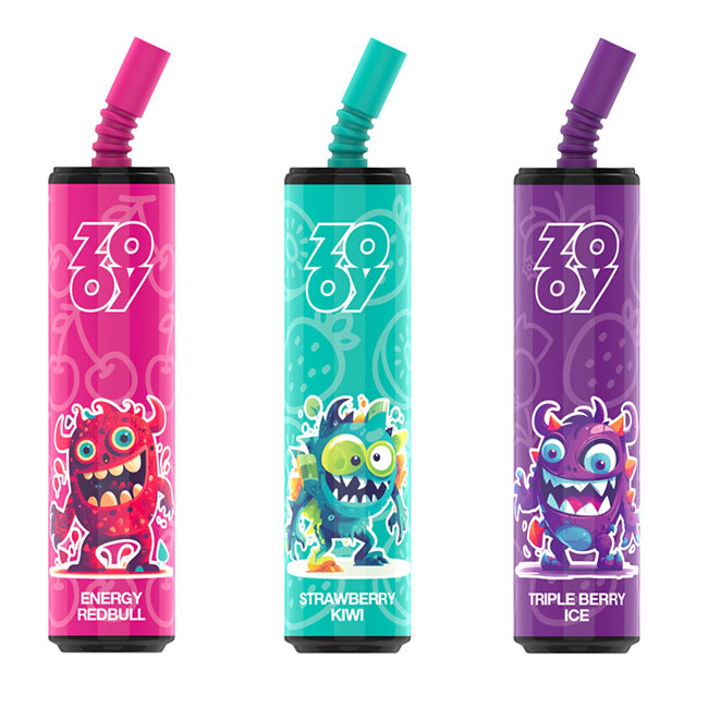 GARRAFA ZOOY VAPE MINI COLA 3000 PUFFS