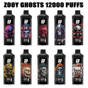 Segurança Portátil Colorido Pod Vap zooy ghosts 12000 puff