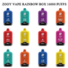 Tela integrada para carregar ZOOY VAPE RAINBOW BOX 16K