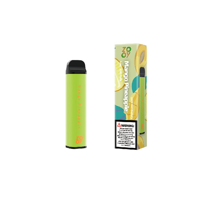 ZOOY VAPE Múltiplos sabores ZOOY 2000 baforadas